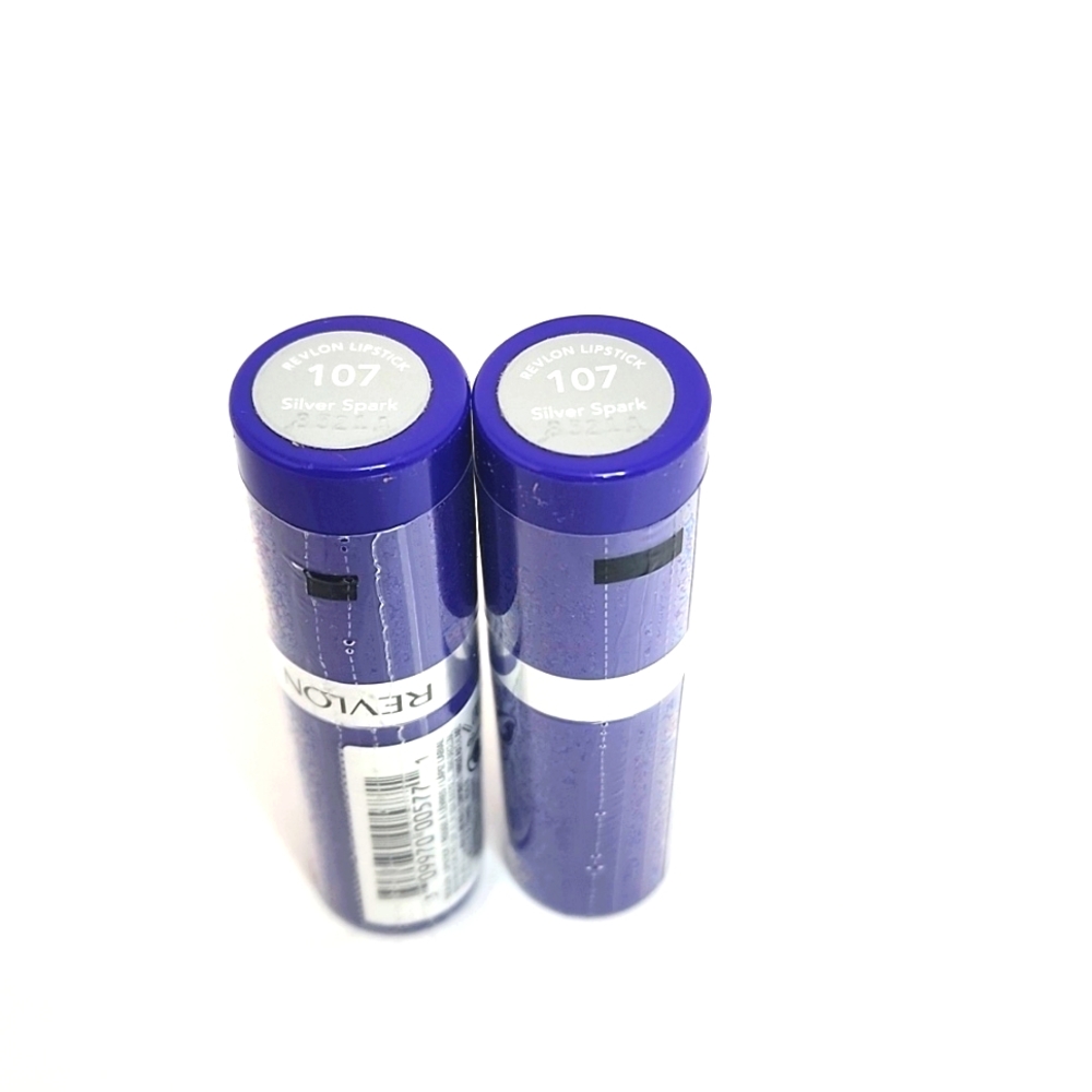 Revlon Lipstick #107 Silver Spark 2Pcs